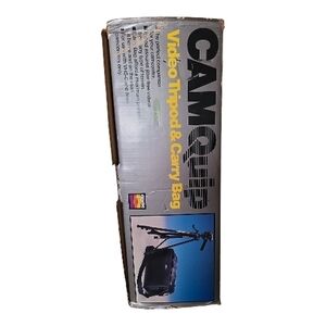 Black Video Tripod & Carry Bag